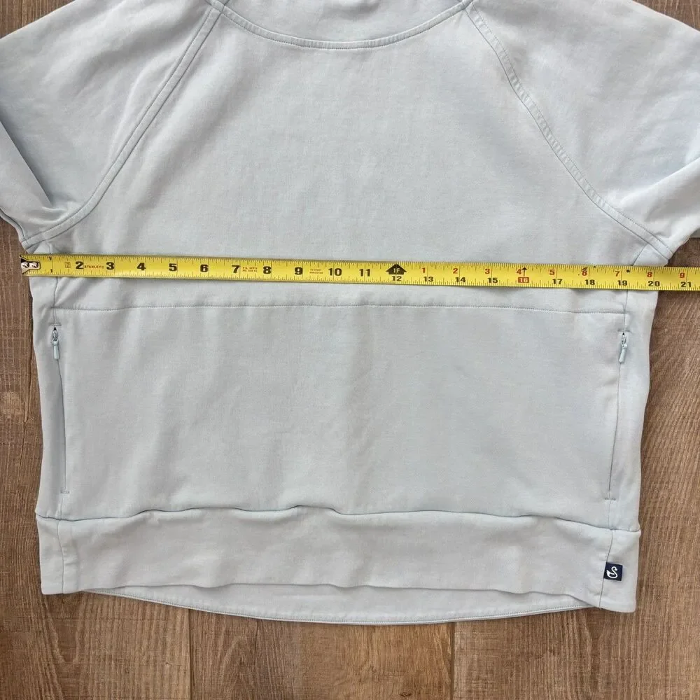 Swannies Golf Women’s Performance Hoodie Blue Size L Pullover Outdoor Athletic - Picture 11 of 12